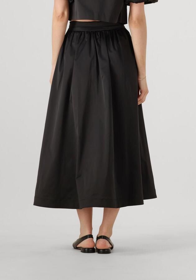 ROUGE EDIT Dames Rokken Roudetta Hw Ankle Skirt Zwart - Foto 2