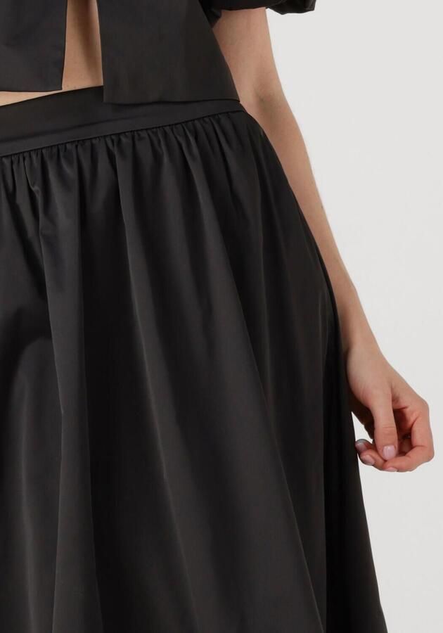 ROUGE EDIT Dames Rokken Roudetta Hw Ankle Skirt Zwart - Foto 3