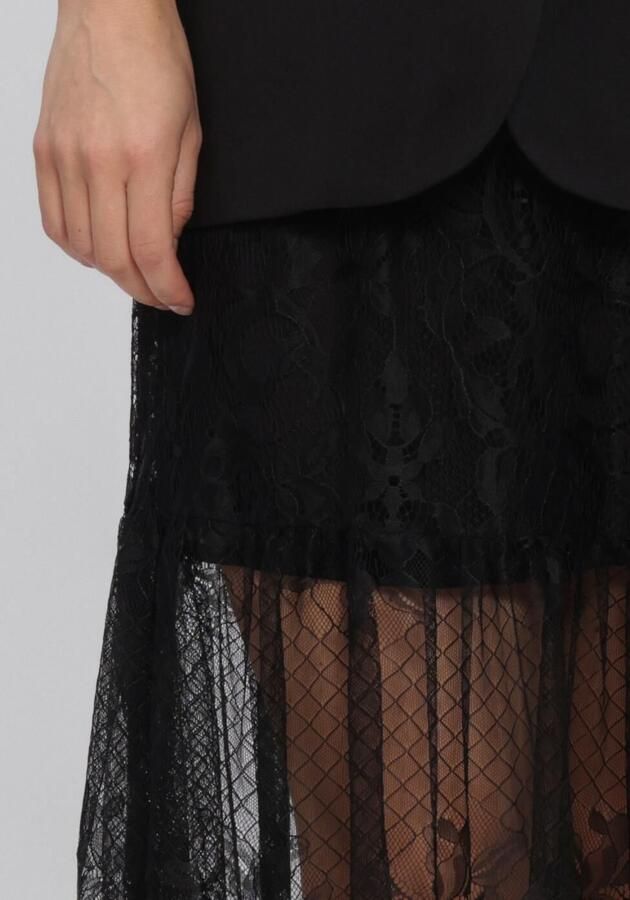 ROUGE EDIT Dames Rokken Rouleya Hw Maxi Skirt Zwart - Foto 2