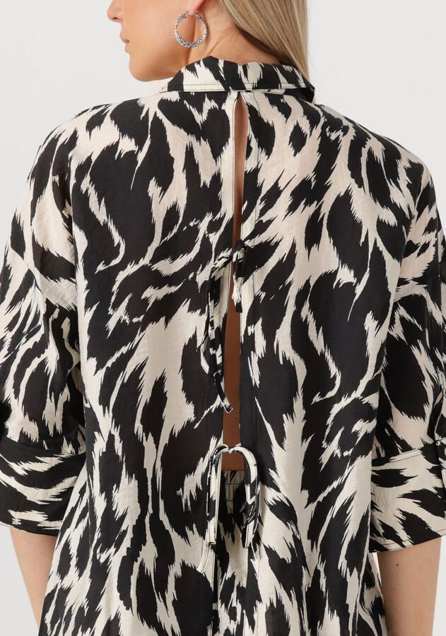 ROUGE EDIT Dames Tops & T-shirts Roualinine 2 4 Oversized Shirt Zwart - Foto 2