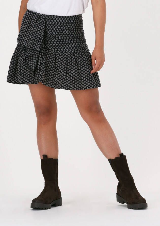 Rough Studios Antraciet Minirok Zahara Skirt