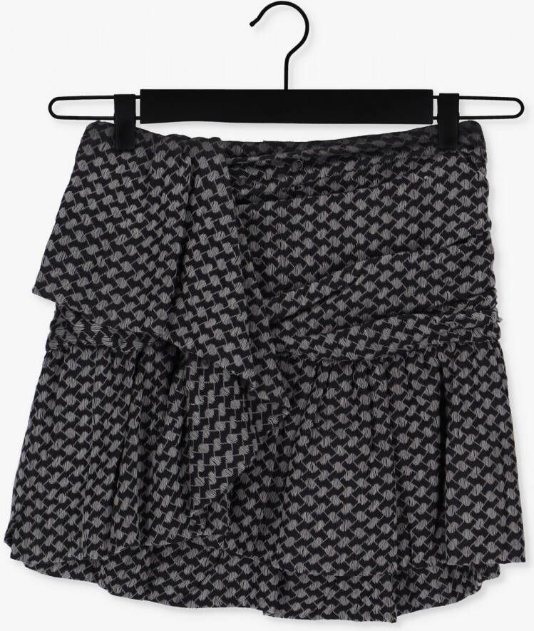 Rough Studios Zahara Skirt in Antraciet Black Dames