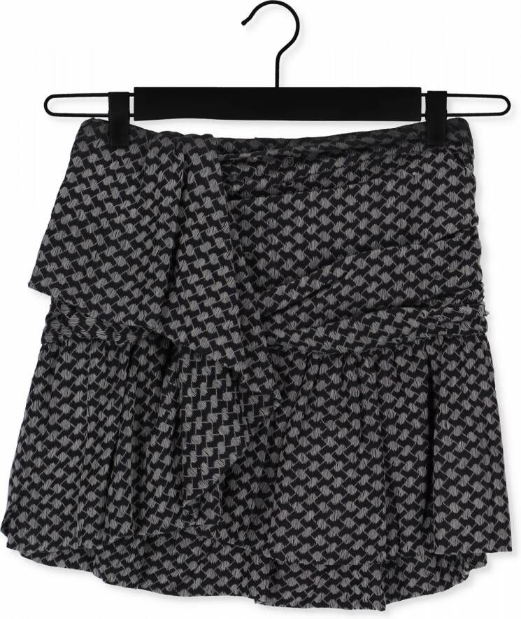 Rough Studios Zahara Skirt in Antraciet Black Dames