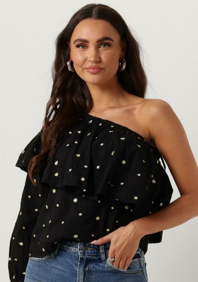 ROUGH STUDIOS Dames Blouses Dulce Top Zwart - Foto 4