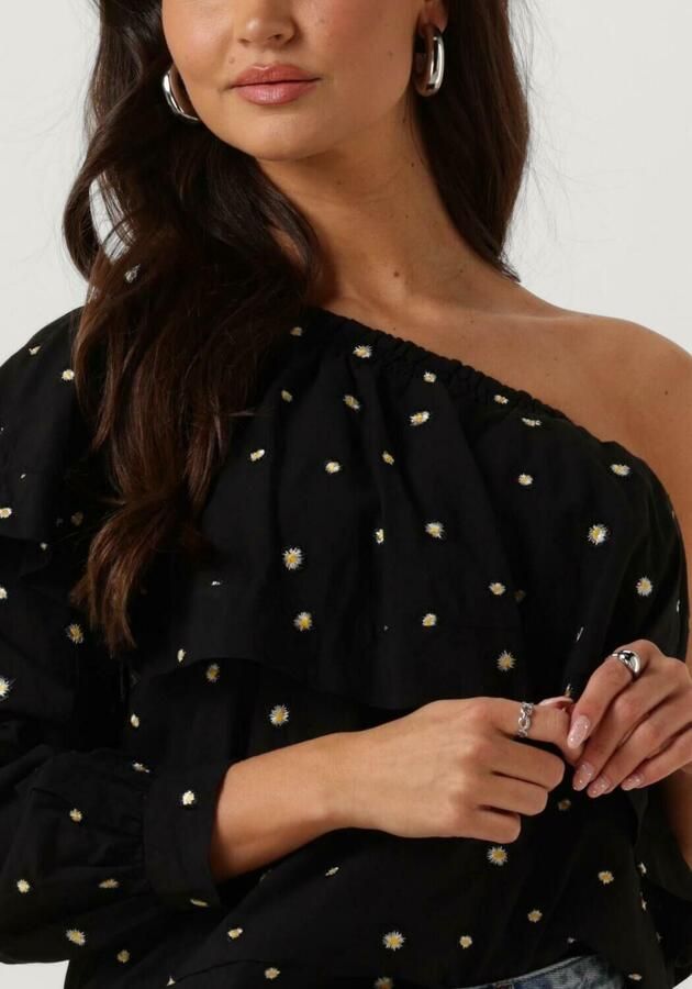 ROUGH STUDIOS Dames Blouses Dulce Top Zwart - Foto 3