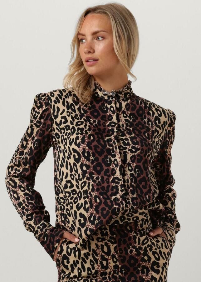 ROUGH STUDIOS Dames Blouses Sarah Blouse Bruin - Foto 4