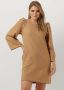 RUBY TUESDAY Dames Jurken Ronalee Round Collar Dress Bruin - Thumbnail 1