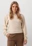 RUBY TUESDAY Dames Truien & Vesten Timothee Sweat Top With Shoulder Detail Creme - Thumbnail 1