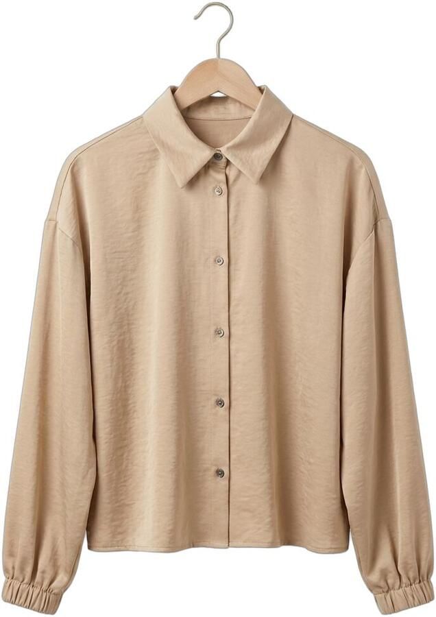 RUBY TUESDAY Dames Blouses Cameli Beige - Foto 2