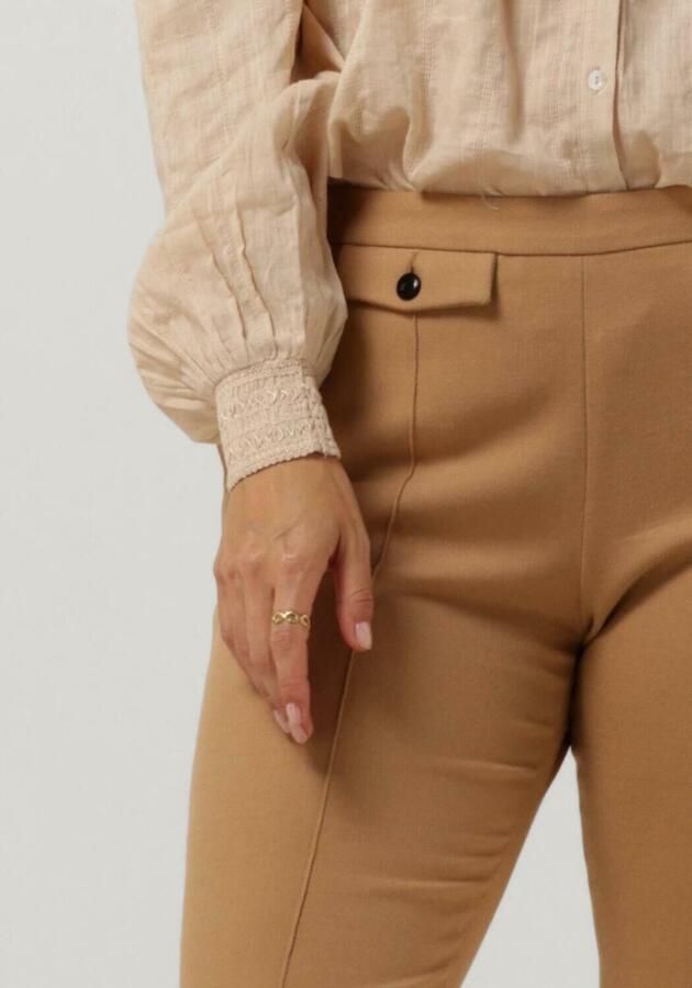 RUBY TUESDAY Dames Broeken Rogene Belt Bottom Pants Bruin - Foto 2