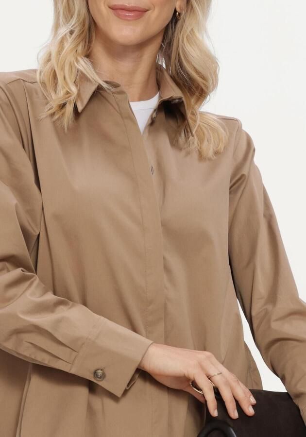 RUBY TUESDAY Dames Jurken Pavel A Line Shirt Dress Camel - Foto 3