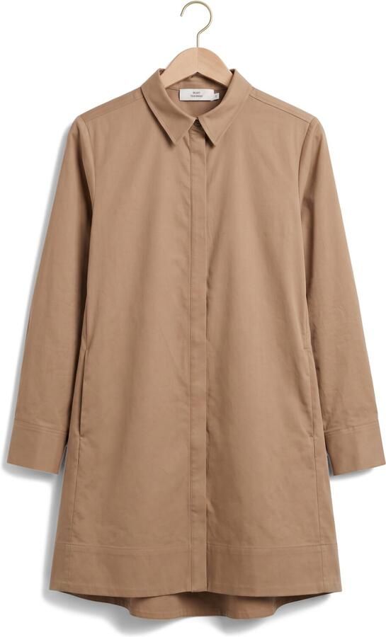 RUBY TUESDAY Dames Jurken Pavel A Line Shirt Dress Camel - Foto 4