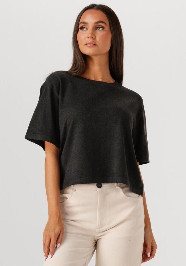 RUBY TUESDAY Dames Tops & T-shirts Valerian Donkergrijs - Foto 4