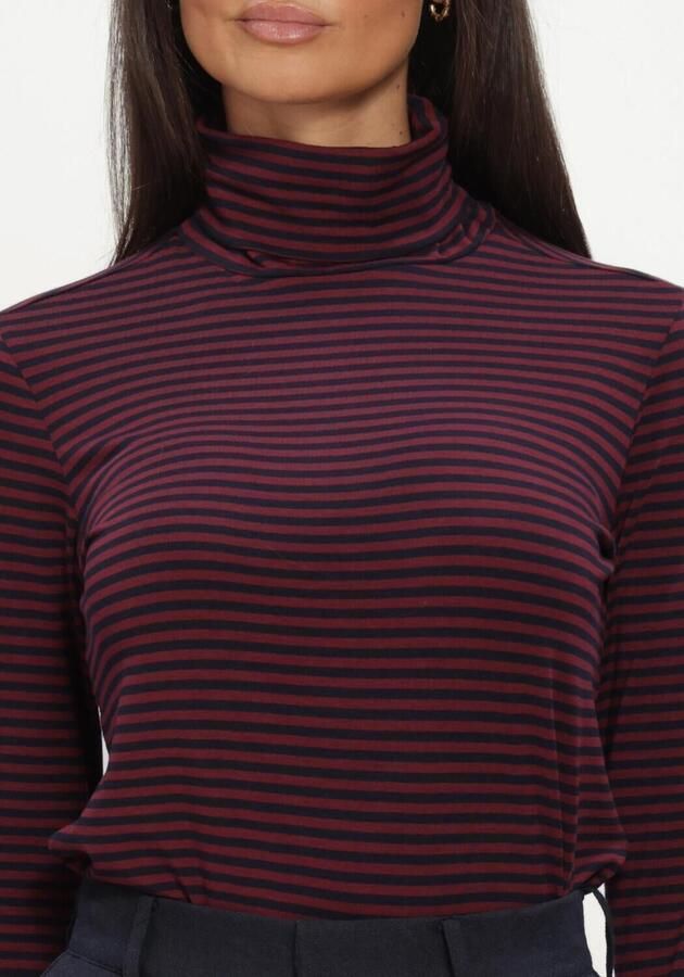 RUBY TUESDAY Dames Truien & Vesten Chanti Long Sleeves Turtle Neck Bordeaux - Foto 2