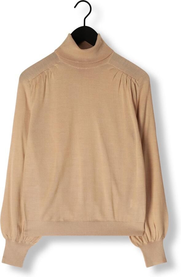 RUBY TUESDAY Dames Truien & Vesten Veanna Turtle Neck Balloon Sleeves Pull Camel - Foto 4
