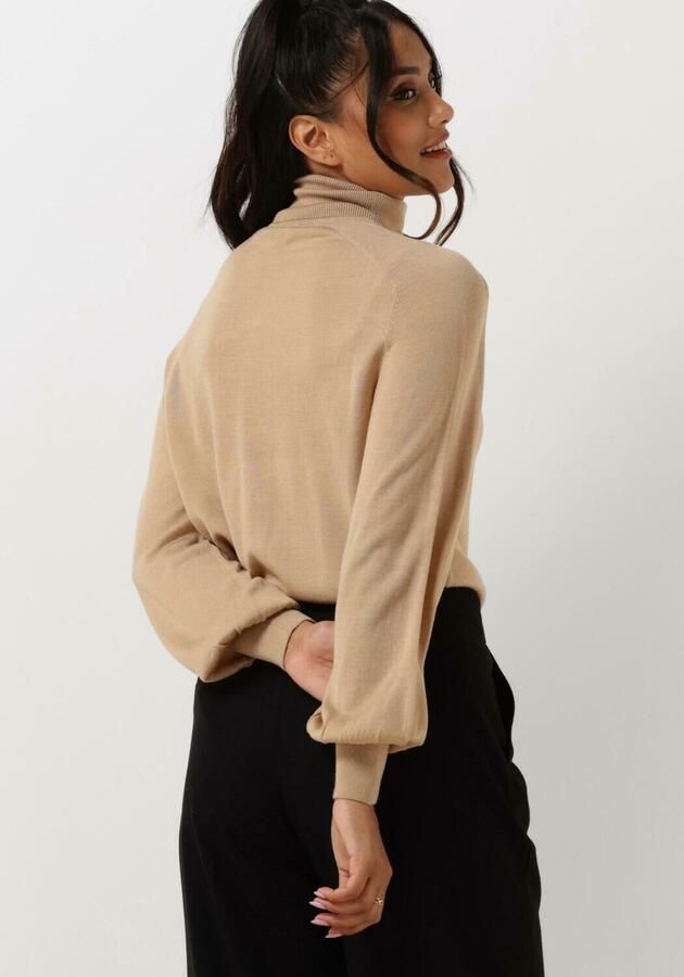 RUBY TUESDAY Dames Truien & Vesten Veanna Turtle Neck Balloon Sleeves Pull Camel - Foto 2