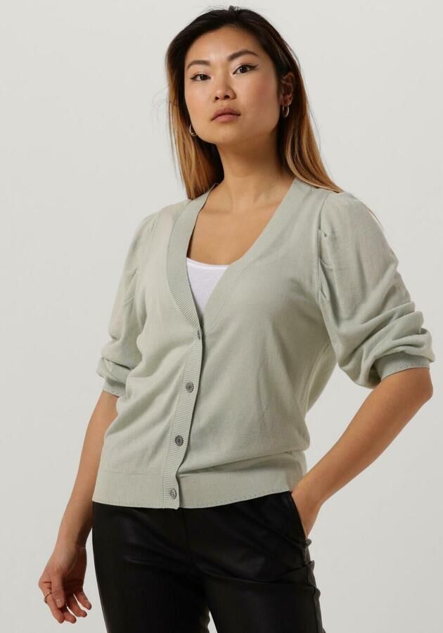 RUBY TUESDAY Dames Truien & Vesten Vester V Neck Cardigan Grijs - Foto 4