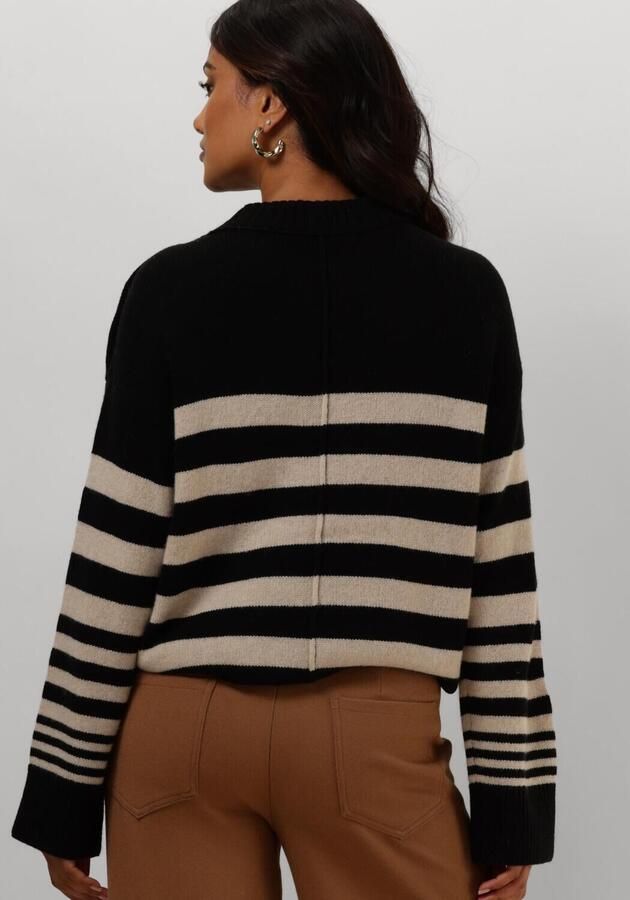 RUBY TUESDAY Dames Truien & Vesten Vieje Button Shoulder Pullover Zwart - Foto 2