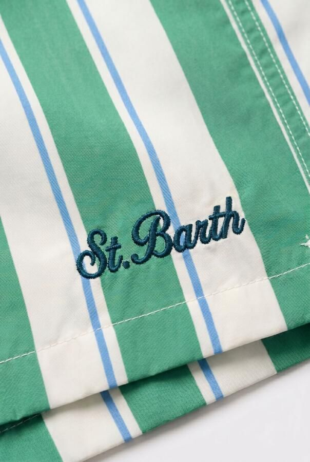 SAINT BARTH Jongens Zwemkleding Syros Jr Groen - Foto 2