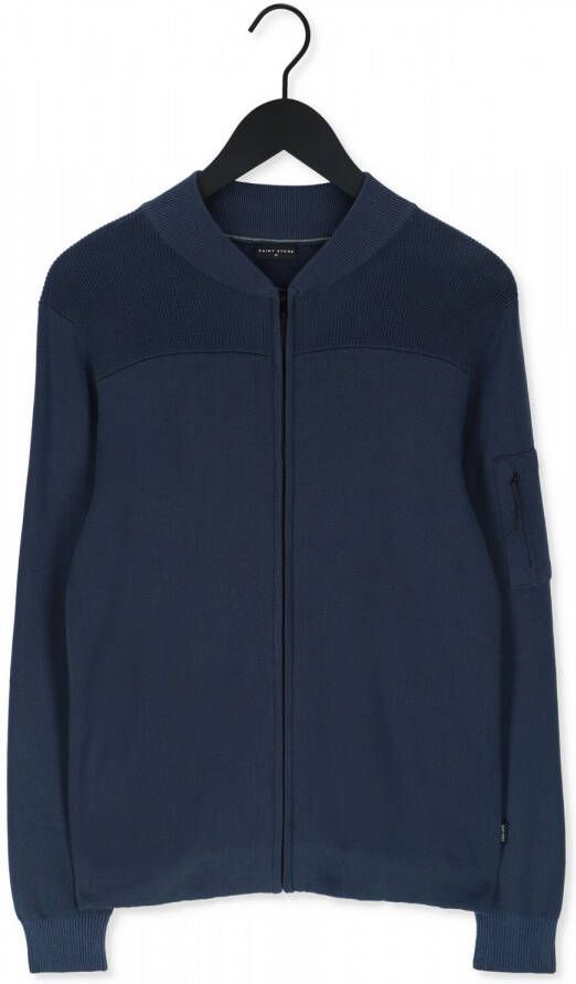 Saint Steve Blauwe Vest Hendrik