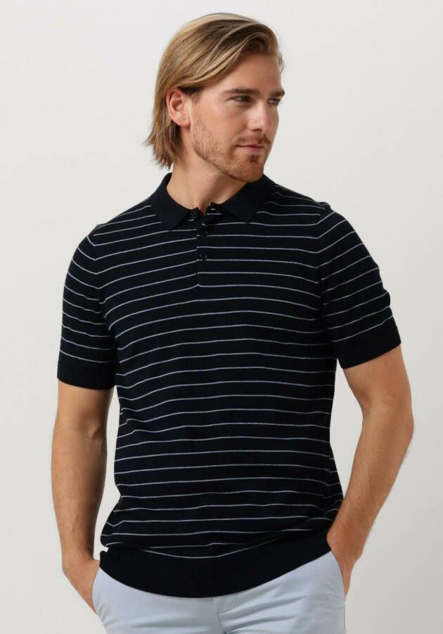 SAINT STEVE Heren Polo's & T-shirts Hessel Donkerblauw