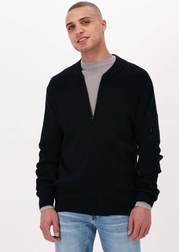 SAINT STEVE Heren Truien & Vesten Hendrik Donkerblauw