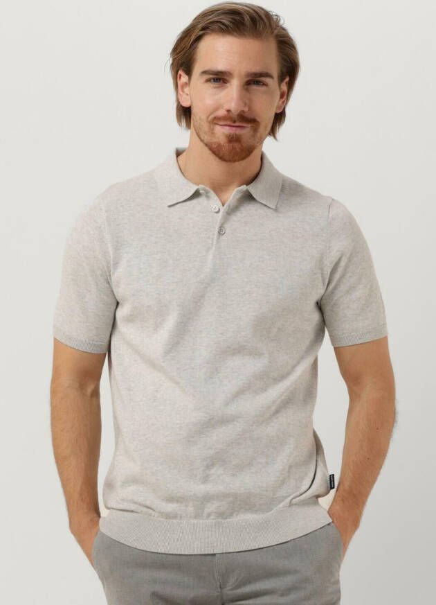 SAINT STEVE Heren Polo's & T-shirts Chris Lichtgrijs
