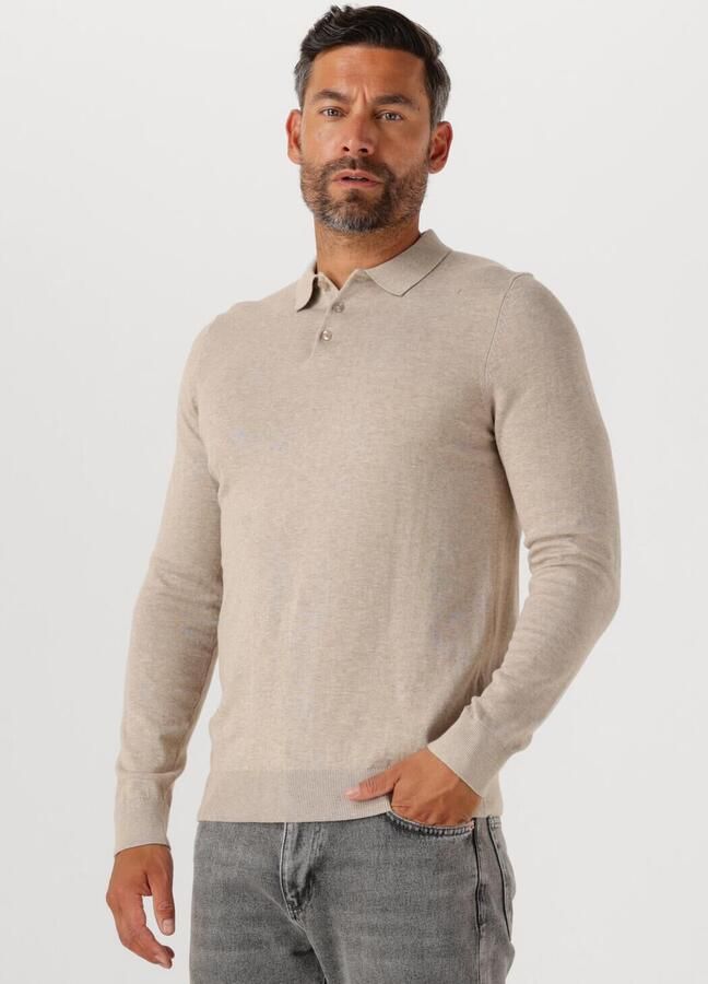 SAINT STEVE Heren Polo's & T-shirts Berend Beige