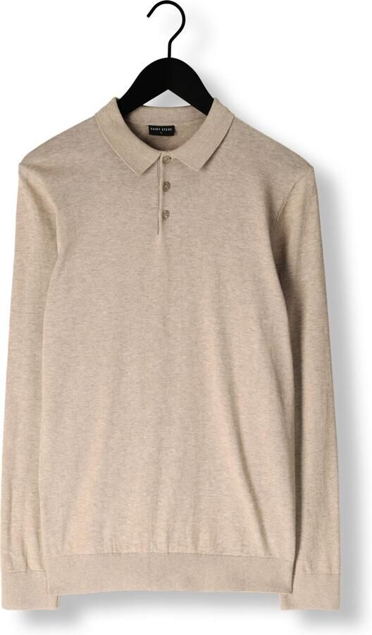 SAINT STEVE Heren Polo's & T-shirts Berend Beige - Foto 4