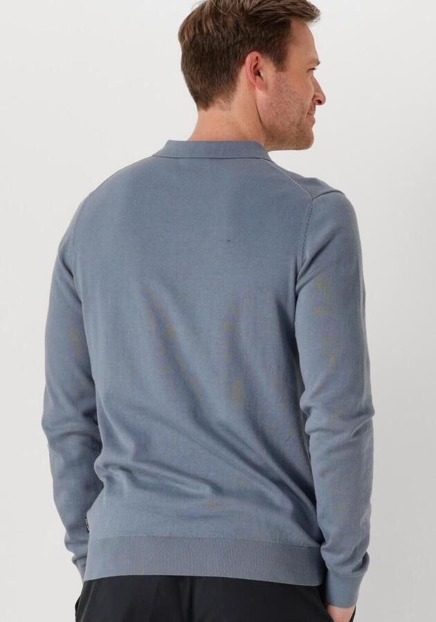 Saint Steve Blauwe Polo Shirt voor Heren Blue Heren