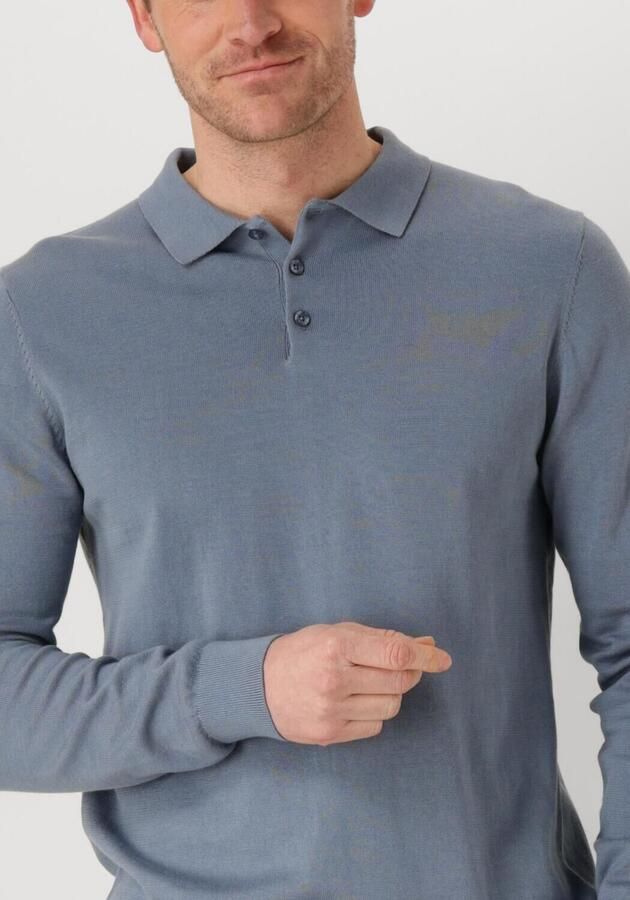 Saint Steve Blauwe Polo Shirt voor Heren Blue Heren - Foto 2