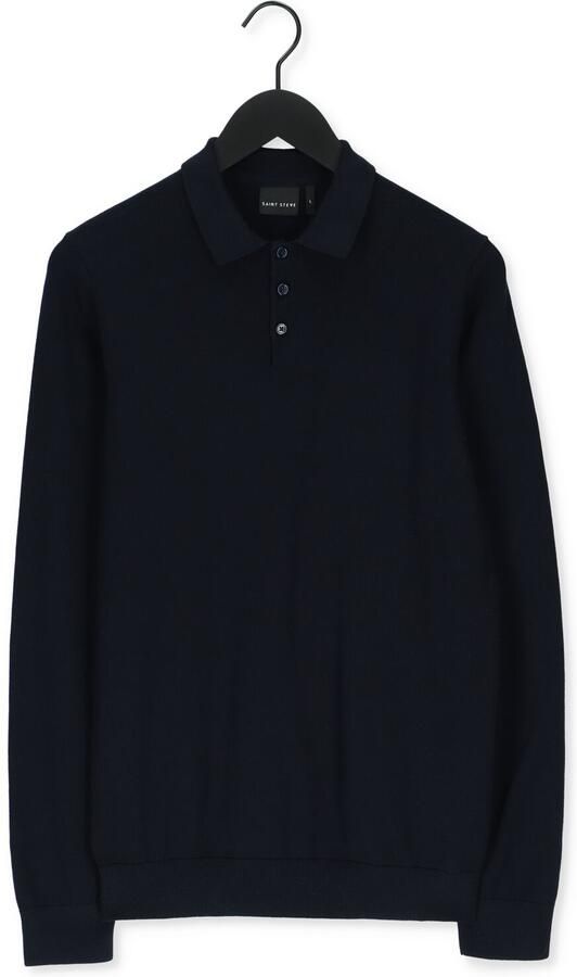 SAINT STEVE Heren Polo's & T-shirts Berend Donkerblauw - Foto 3