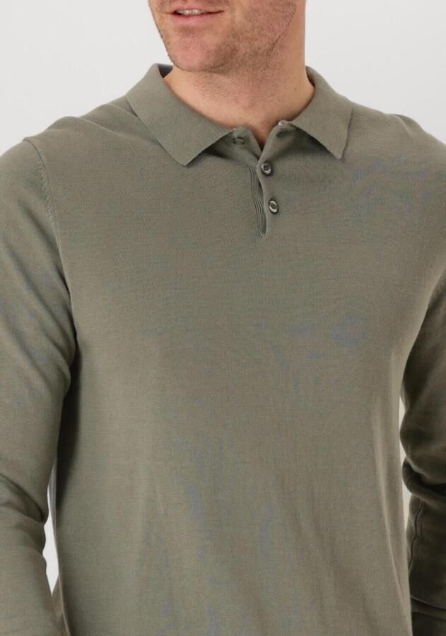 Saint Steve Groene Polo Shirt voor Mannen Green Heren