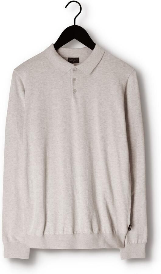 SAINT STEVE Heren Polo's & T-shirts Berend Lichtgrijs - Foto 3