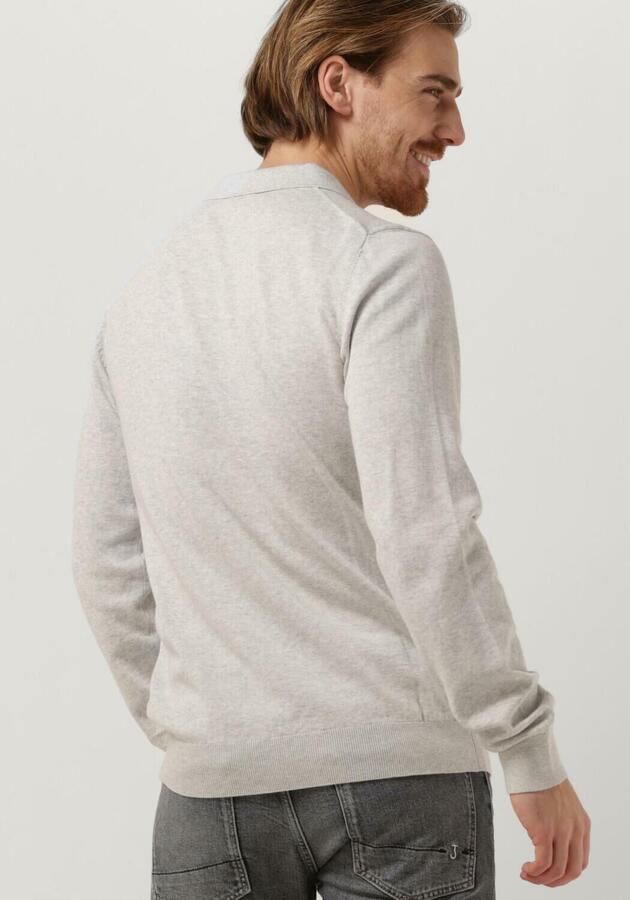 SAINT STEVE Heren Polo's & T-shirts Berend Lichtgrijs