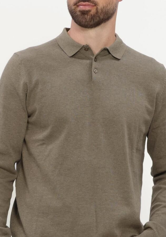 SAINT STEVE Heren Polo's & T-shirts Berend-s Khaki - Foto 4