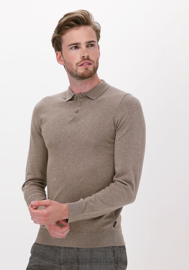 SAINT STEVE Heren Polo's & T-shirts Berend Taupe - Foto 4