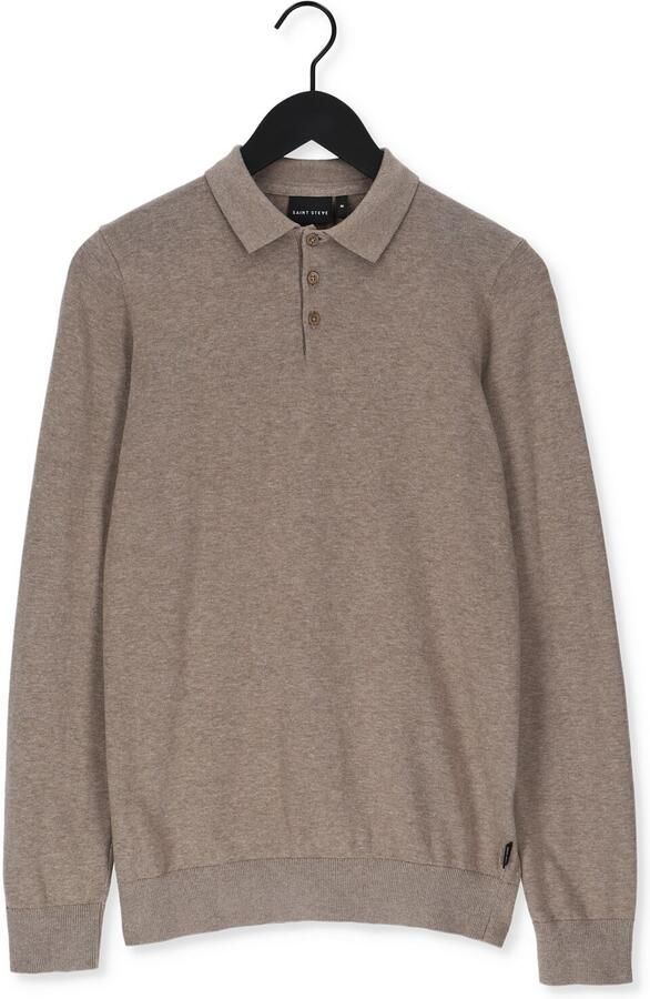 SAINT STEVE Heren Polo's & T-shirts Berend Taupe - Foto 3