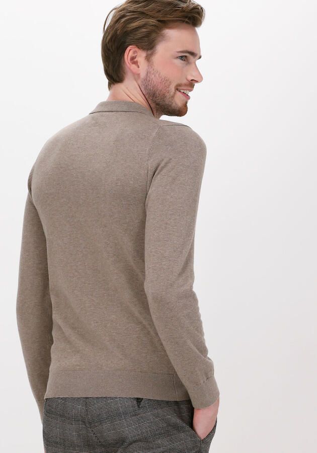 SAINT STEVE Heren Polo's & T-shirts Berend Taupe