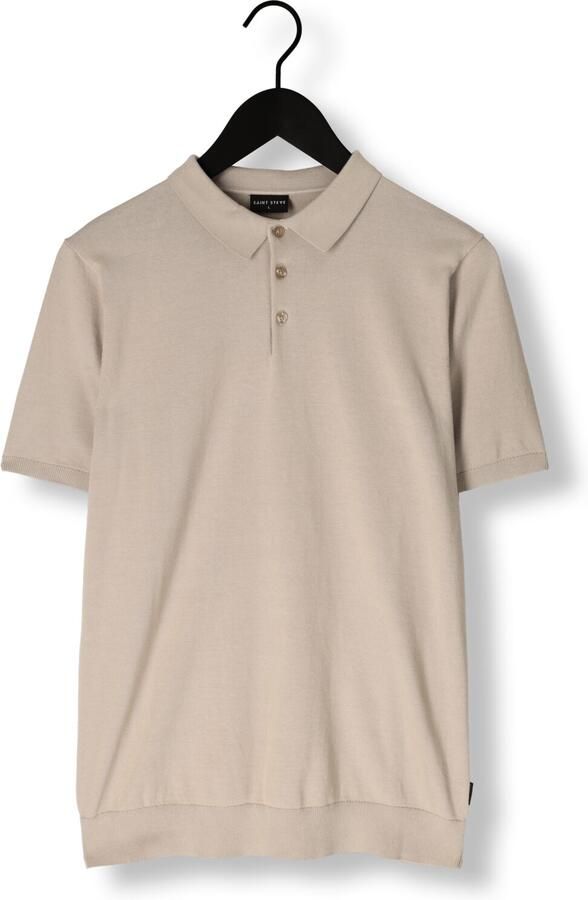 SAINT STEVE Heren Polo's & T-shirts Chris Beige - Foto 4