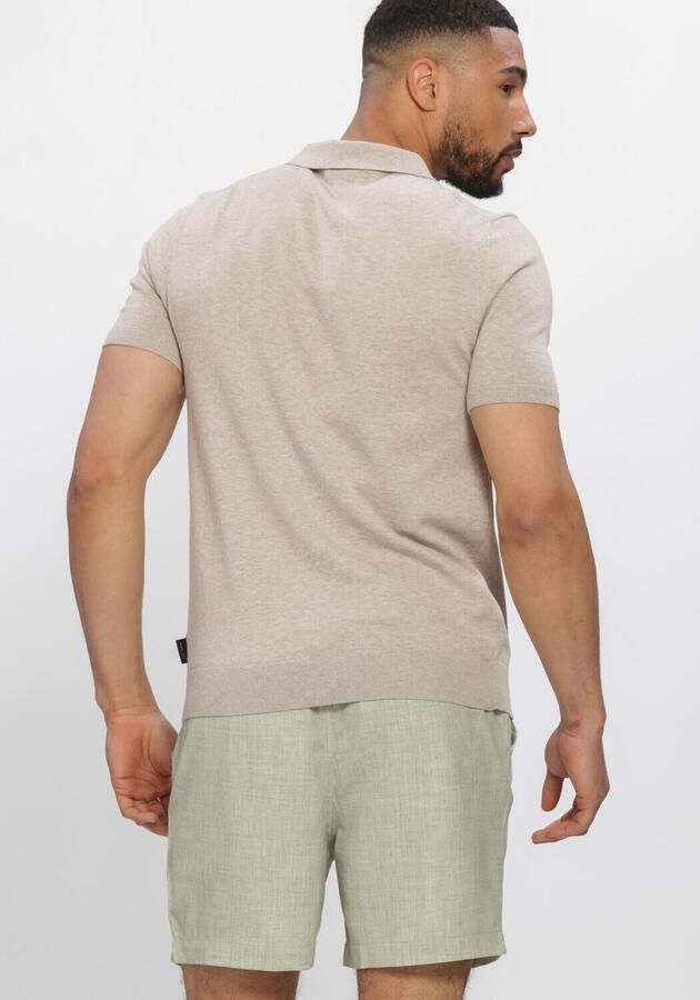 SAINT STEVE Heren Polo's & T-shirts Chris Beige - Foto 3