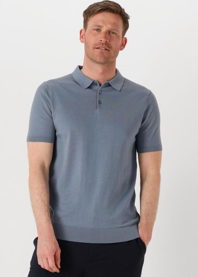SAINT STEVE Heren Polo's & T-shirts Chris Lichtblauw