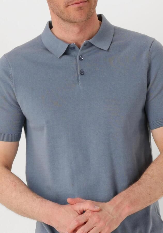 SAINT STEVE Heren Polo's & T-shirts Chris Lichtblauw - Foto 2