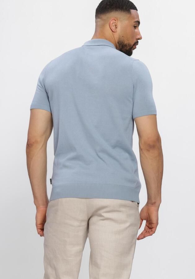 SAINT STEVE Heren Polo's & T-shirts Chris Lichtblauw - Foto 3