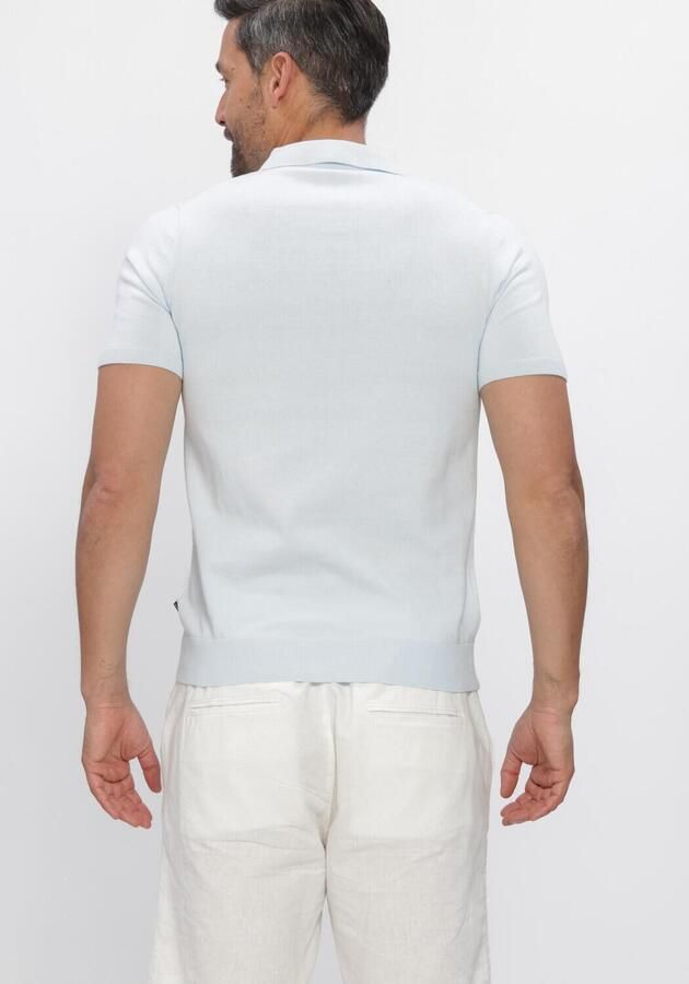 SAINT STEVE Heren Polo's & T-shirts Chris Lichtblauw - Foto 3