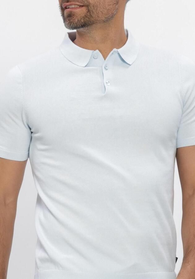 SAINT STEVE Heren Polo's & T-shirts Chris Lichtblauw - Foto 4