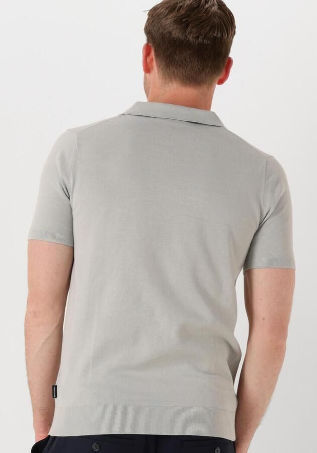 SAINT STEVE Heren Polo's & T-shirts Chris Lichtgrijs - Foto 2