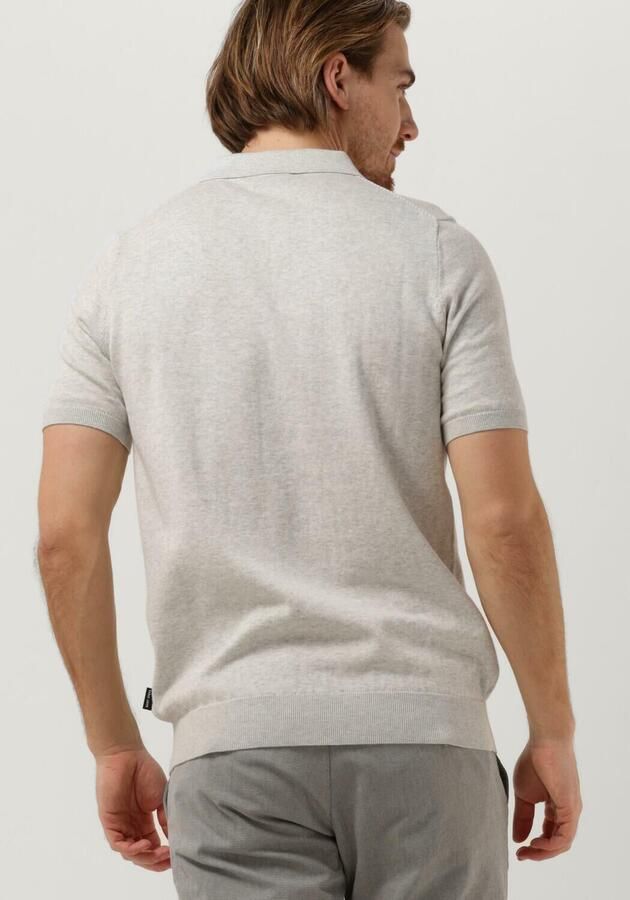 SAINT STEVE Heren Polo's & T-shirts Chris Lichtgrijs - Foto 2