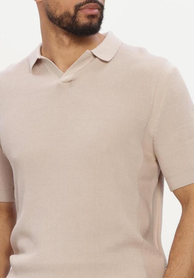 SAINT STEVE Heren Polo's & T-shirts Evan-s Beige - Foto 4
