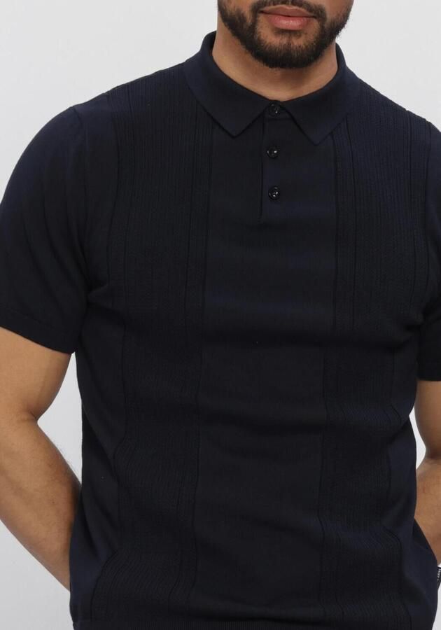 SAINT STEVE Heren Polo's & T-shirts Friederich Donkerblauw - Foto 4